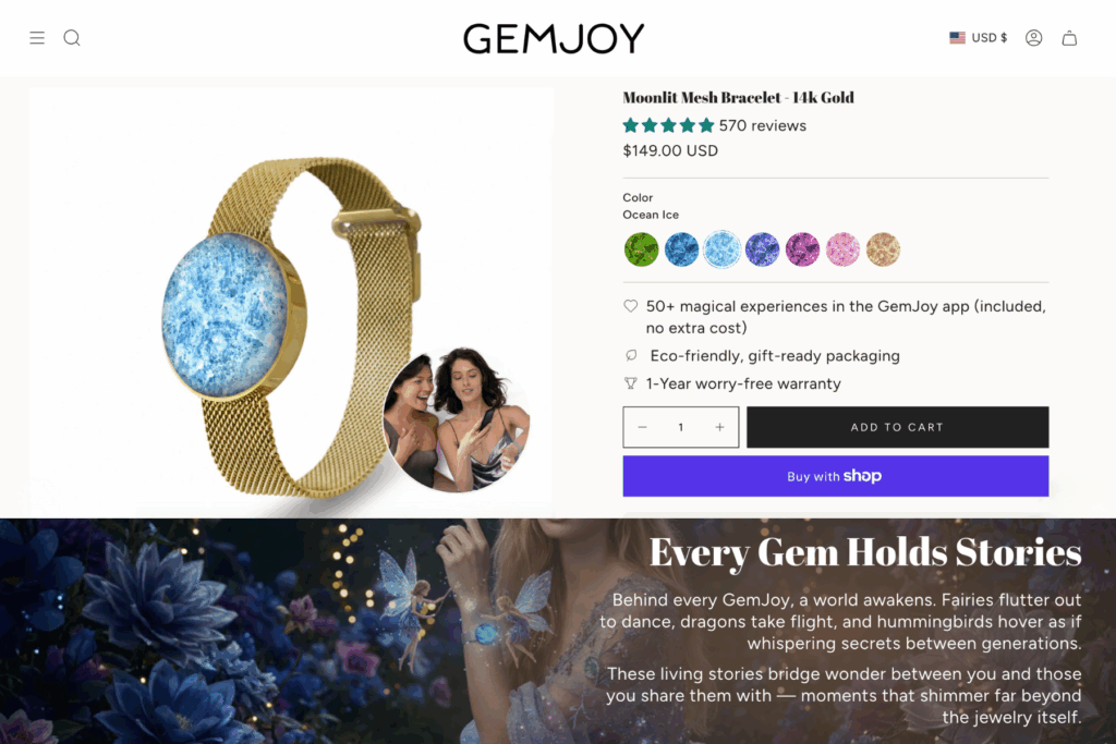 GemJoy bracelet