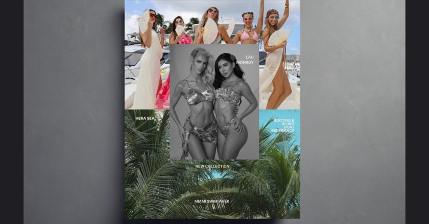 Sailing into Swim Week: HeraSea Debuts Colombian-Rooted Collection on Exclusive Yacht