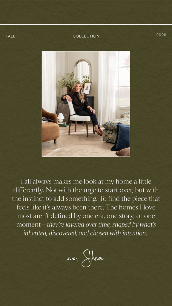 Shea McGee's Fall Collection quote