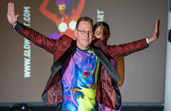 Light, Motion, and Second Skins: In Conversation with Glow Art Founder Ron Vestal